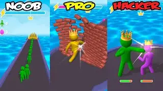 Giant Rush! - NOOB vs PRO vs HACKER