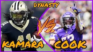 ALVIN KAMARA vs DALVIN COOK 👊 2021 Dynasty Fantasy Football