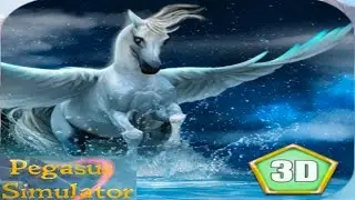 #Pegasus Flying #Horse #Simulator -Wild Animals World Simulation - iTunes/Android