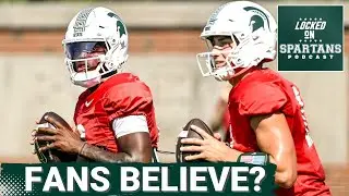 MSU football fans have SKY-HIGH confidence in wide receiver, Aidan Chiles; Not so much for D-line
