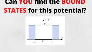 Determining the BOUND STATES for the Finite square well by brute force (no tricks)