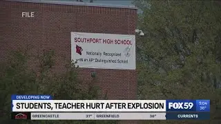 Glass bottle explosion injures students, chemistry teacher at Southport High School