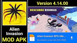 Alien Invasion: RPG Idle Space MOD APK Unlimited Resources Version 4.14.00