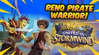 Questline Reno Pirate Warrior w/ DoctorFeesh! Wild Hearthstone Co-Op Gameplay | United in Stormwind
