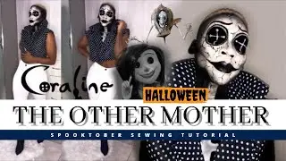 THE OTHER MOTHER Costume + Makeup | How To Make Chiffon Fabric Look Structured | Designisme Daily