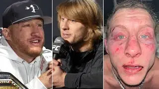 UFC TRASH TALK BEFORE AND AFTER JUSTIN GAETHJE VS PADDY PIMBLETT UFC 324
