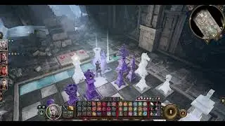 Baldur's Gate 3 - Chamber of Strategy chess puzzle