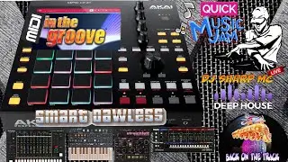 AKAI MPC ONE - #217 Midi Quick jam - &ldquo;in the groove&rdquo; smart dawless #MPC, #MPC_ONE, #DJ_SharpMC_LIVE