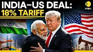 India&ndash;US Trade Deal LIVE: Tariffs Cut to 18%, $500 Billion Purchase Plan | WION