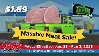 Weekly Ad Jan 28 - Feb 3 | Ron's Supermarket | Pittsburg, KS
