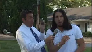 Paul Adams & Rick Santel at the motel Showtime All Star Wrestling