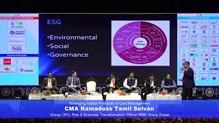 CMA Ramadoss Tamil Selvan, Group CFO, Risk & Business Transformation Officer, RMB Group, Dubai