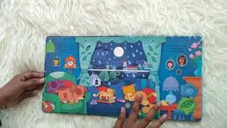 Usborne Night Sounds - sound book with touch-sounds, trails to touch & follow and peek-through holes