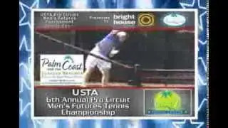 USTA Pro Circuit Men's Tennis Tournament - promo 2015 Palm Coast