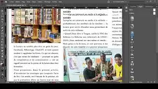 Maquette de journal universitaire