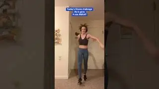 4 min ab & glute AMRAP. How many rounds can you do in four minutes? ￼
