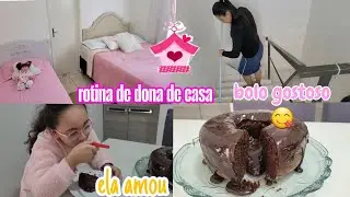 LIMPEZA É  ORGANIZAÇÃO DA CASA 🏠 |BOLO DE CHOCOLATE  FÁCIL DE FAZER É  GOSTOSO 😋   ♡JYSSOZA