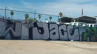 #OZZY in VEGAS ART DISTRICT!!! #STICKERS ON THE LAS VEGAS STRIP!!!