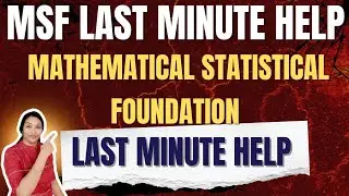 MSF Last Minute Help for JNTUH | DAMSURE Questions | R22 & R18 Most Expected Questions