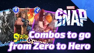 Marvel SNAP cards going from ZERO to HERO with these combos