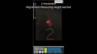 ISIscope Double laser for fast positioning and fastest Z-height alignment