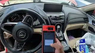 Acura RDX 2019 года с KM100 и универсальным смарт-ключом Autel