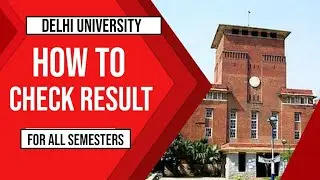 HOW TO CHECK SEMESTER RESULT🔥| DELHI UNIVERSITY👑| EASY STEPS⭐