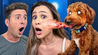 MEU CACHORRO AMALDIÇOADO ME ATACOU! *SOCORRO*