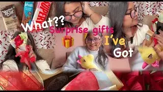 I got surprise gifts from my friends on this new year| Mujhe New year Mai mile surprise gifts|