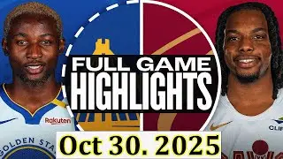 Golden State Warriors vs Cleveland Cavaliers FULLGAME  Qtr Oct 29. 2025 Highlights | NBA highlight