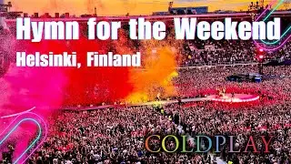 Coldplay - Hymn for the Weekend (Live in Helsinki, Finland 2024 // 4K HDR)