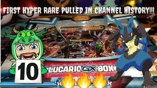 *Hyper Rainbow Rare Pokemon Card Pulled!* Lucario GX box opening 1st Rainbow Rare Epic Pulls!