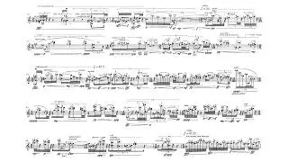 Brian Ferneyhough: Unsichtbare Farben for Violin (1997 - 1999)