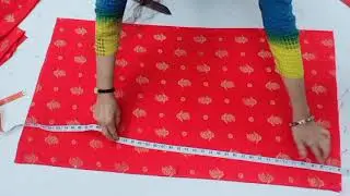 इस तरह से बनाए 2 मीटर कपड़े में ज्यादा घेर वाली सलवार/how to make heavy Patiyala Salwar from 2metre