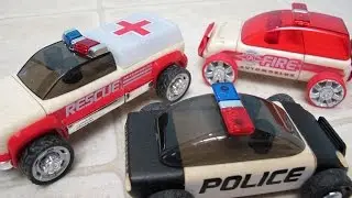 Automoblox Minis Rescue Vehicles Wooden Cars Unboxing
