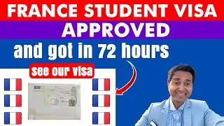 France Student Visa Accept & Got in 72 Hours | Without IELTS | Low Funds | Study in France |Gap |Job