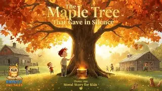 The Maple Tree That Gave in Silence | Heartwarming Moral Story for Kids