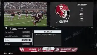 Elijah Thomas With the Scoop N Score on the Kickoff