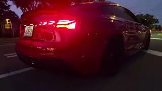 LAUNCHING THE AUDI RS5 SPORTBACK 2021 USING LAUNCH CONTROL