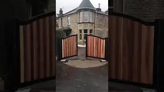 Automatic Gates by Electrician Scotland / Striking Iron Design