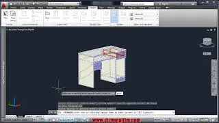 AutoCAD 3boyutlu modellerden görünüşleri çıkarma
