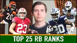 TOP 25 RB RANKINGS | 2023 Fantasy Football
