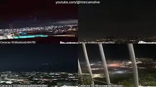 LIVE: Skyline views from Caracas, Venezuela after reports of shooting