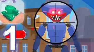 Tank Sniper Gameplay Walkthrough Part 1 (iOS Android)