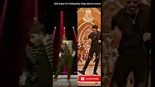 Allu arjun vs Thalapathy Vijay dance moves |Pushpa 2 | Varisu | #alluarjun #thalapathyvijay