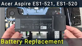 Wymiana baterii w laptopie Acer Aspire ES1-521, ES1-520