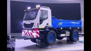 New Iveco remote control truck in blue paint job unveiled