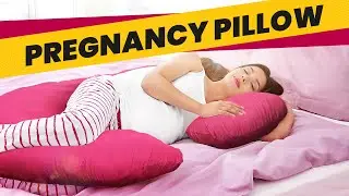 India's Best Pregnancy Pillow | Ultra-Soft C Shaped Pregnancy Pillow | Sleepsia pregnancy pillow