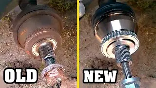 How to Replace an Outer CV Joint without Removing Suspension Arms