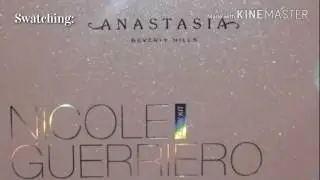 Swatching NEW 🌟NICOLE GLOW KIT🌟 highlights